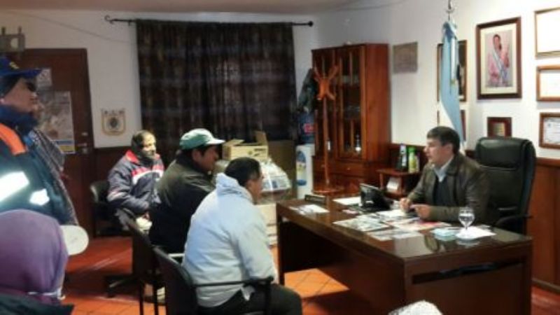 Andersch recibió petitorio de municipales