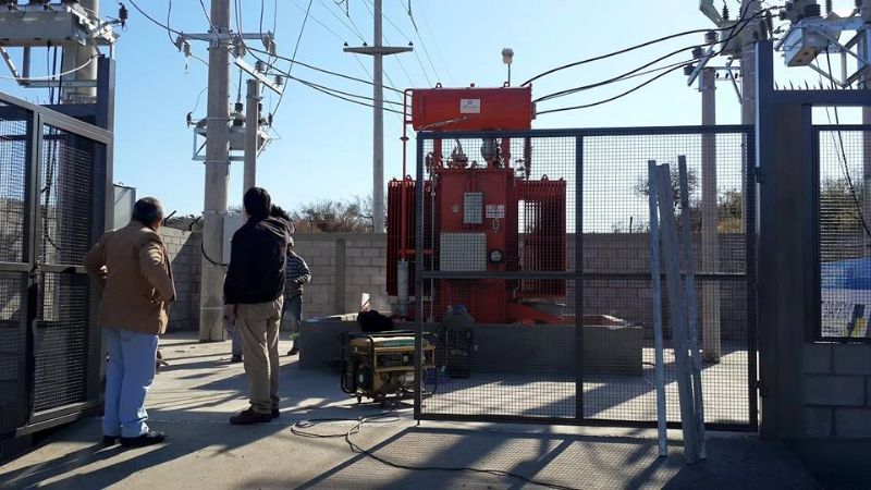 Ultiman detalles en la Estación Transformadora Valle Viejo