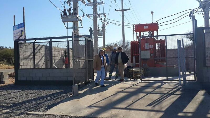 Ultiman detalles en la Estación Transformadora Valle Viejo