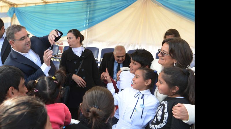 Lucía presidió los festejos por el Día de la Independencia