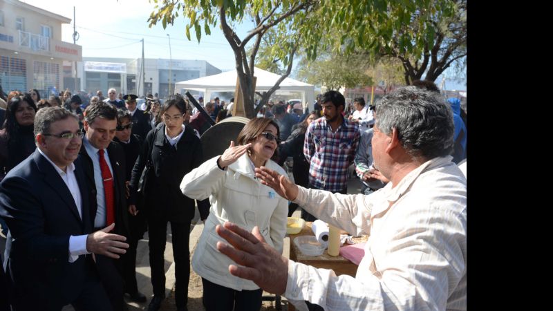 Lucía presidió los festejos por el Día de la Independencia