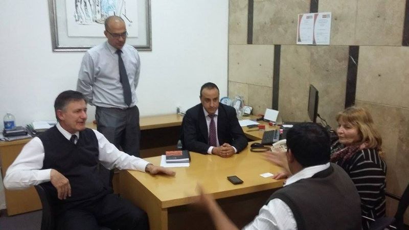 El SELEG se reunió con funcionarios del Banco Hipotecario