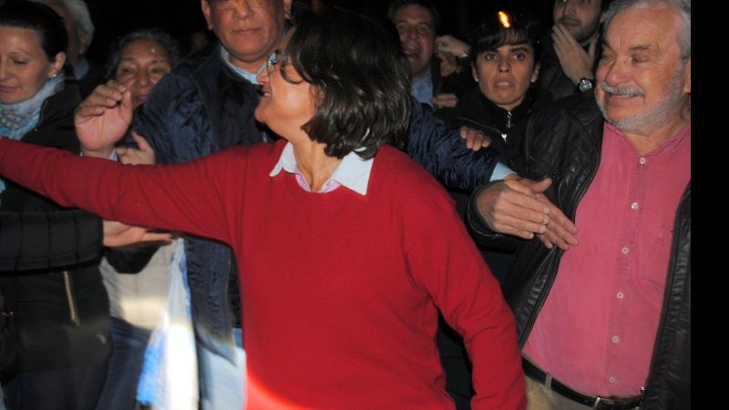 Lucía Corpacci, la “abanderada” del gran triunfo peronista