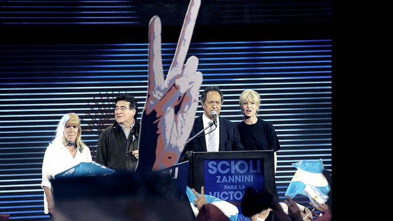 El FpV de Scioli-Zannini se impone en las PASO