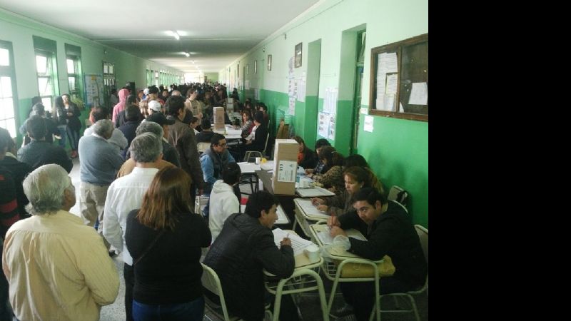 Resultados extraoficiales en el distrito Santa María