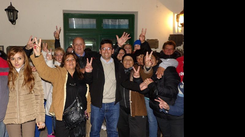 En FME, el FPV festejó de la mano de Ferreyra