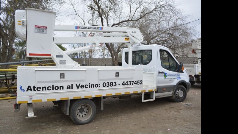 Nuevos moviles de atención y refacción de Alumbrado Público