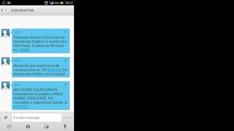 Nuevos moviles de atención y refacción de Alumbrado Público