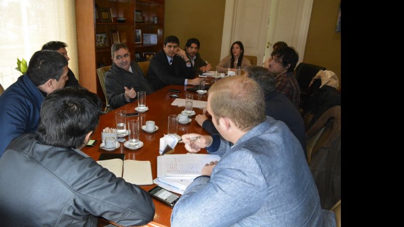 El intendente Jalil reunió a su gabinete