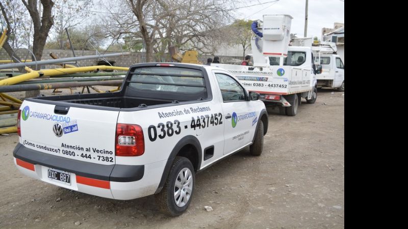 Nuevos moviles de atención y refacción de Alumbrado Público