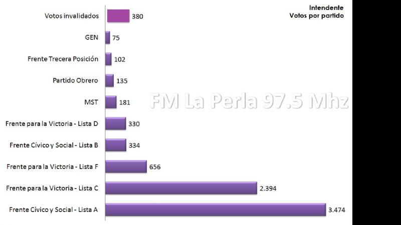 Todos los números que dejaron las PASO en Andalgalá