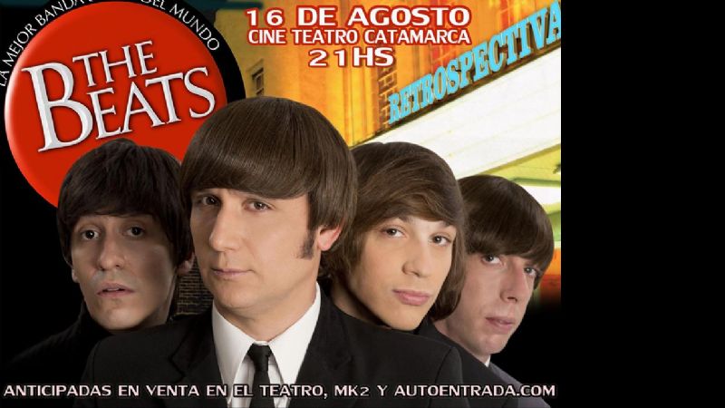 Este domingo se presenta The Beats en el Teatro Catamarca