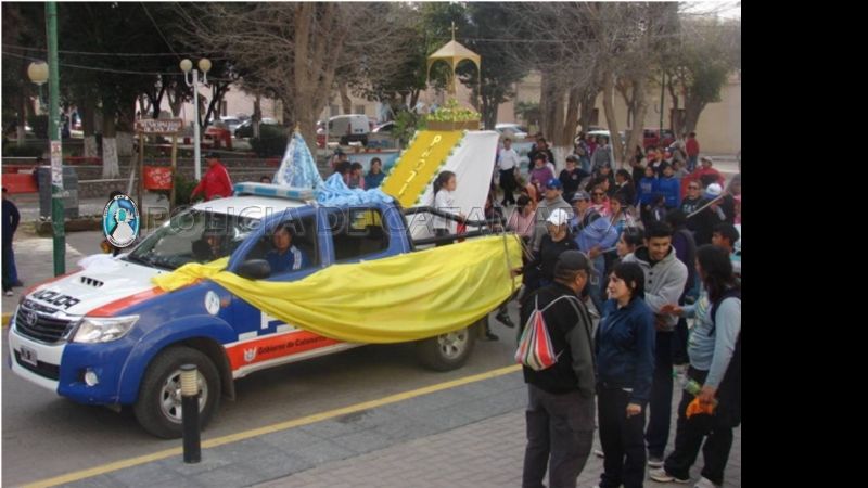 Procesión en Santa María