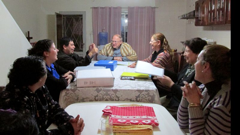 El Obispo inició sus visitas pastorales de este año en la parroquia de Recreo