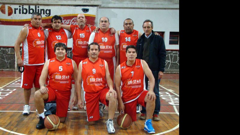 Triunfos de Red Star (S) y Olimpia (SM) en Maxibásquet