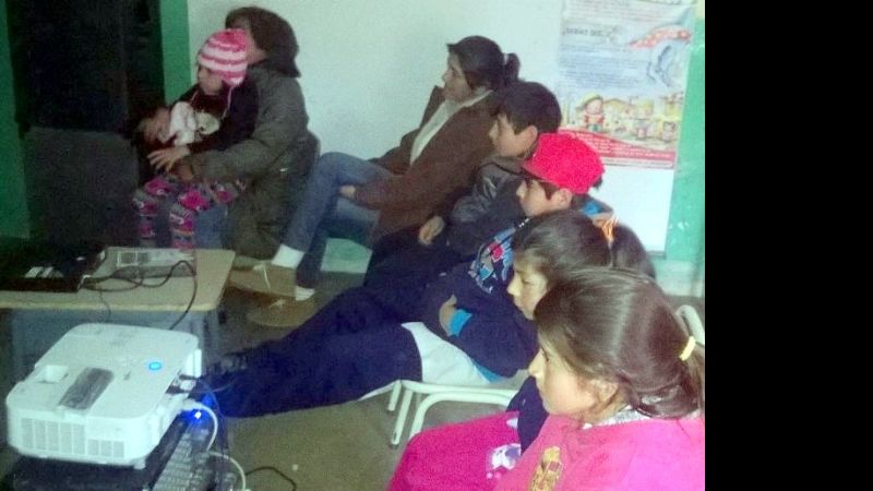 El Cine Móvil del Espacio INCAA se suma a los festejos de los niños