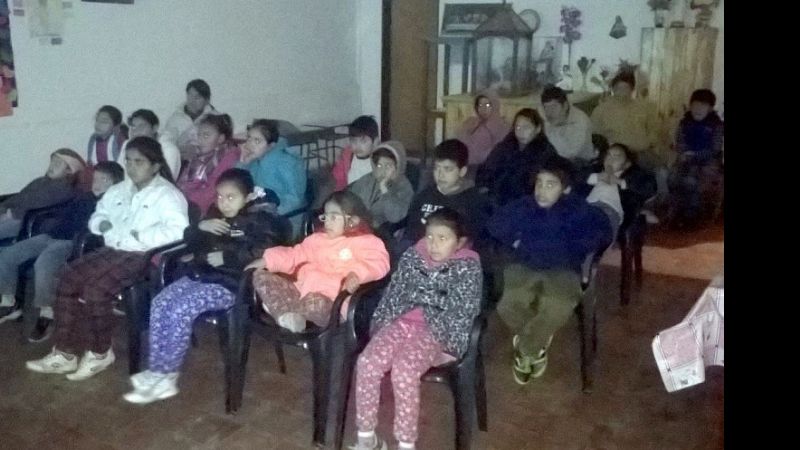 El Cine Móvil del Espacio INCAA se suma a los festejos de los niños