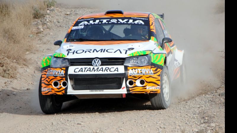 Augusto D’Agostini marcha 2do. en la Copa Maxi Rally,