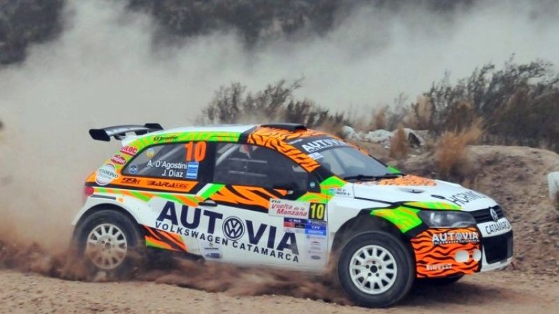 Augusto D’Agostini marcha 2do. en la Copa Maxi Rally,