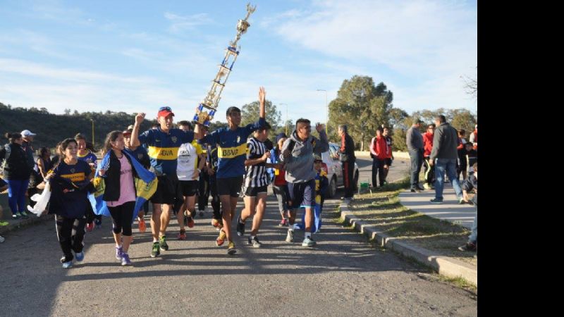 Exitosa maratón de “los hinchas”