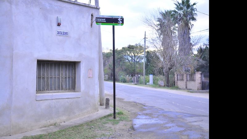 Iniciaron tareas de señalización y nomenclatura oficial de Valle Viejo