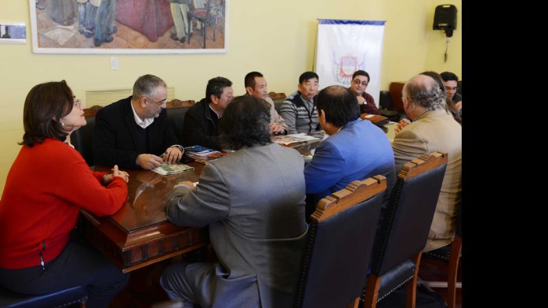 Lucía se reunió con empresarios chinos