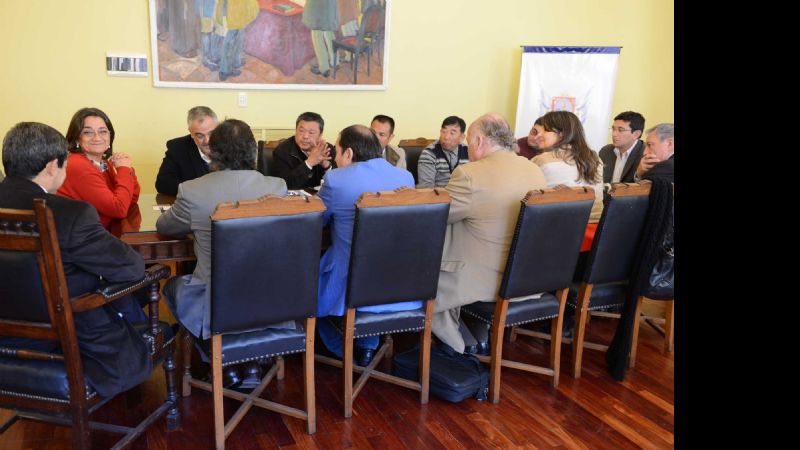Lucía se reunió con empresarios chinos