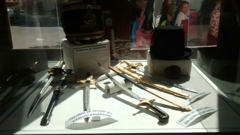 Muestra Sanmartiniana en la Casa de la Cultura