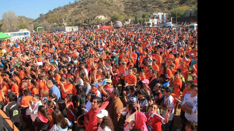 15.000 personas asistieron a la maratón en Banda de Varela y la Quebrada de Moreyra