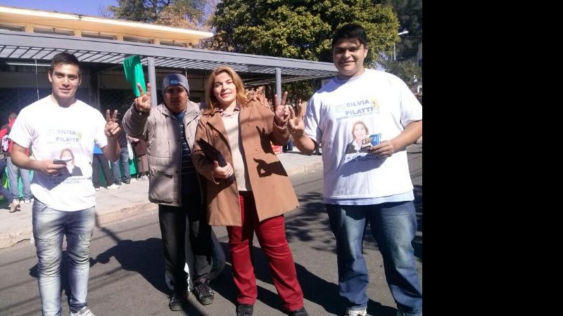 Silvia Pilatti con intenso trabajo en territorio