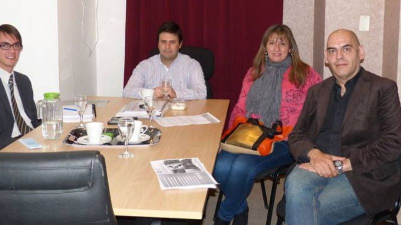 Aguirre se reunió con delegados del SECASFPI