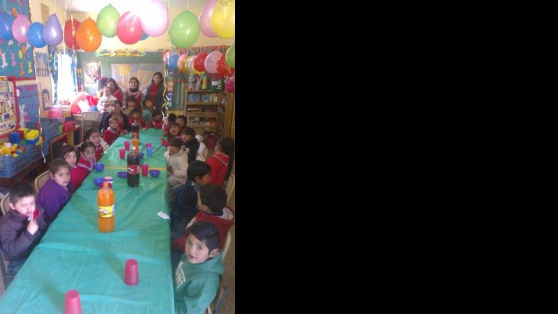 Festejo de los niños en El Alto