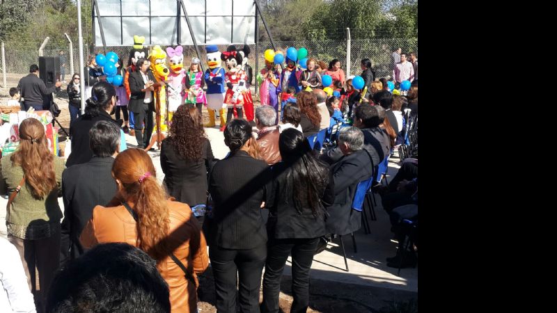 Emotivo acto de inauguración del JIN N° 3 de Valle Viejo