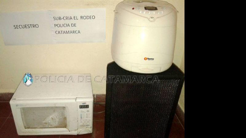 Recuperan elementos robados en El Rodeo