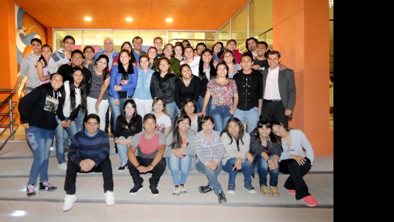 Lucía visitó la Residencia Universitaria