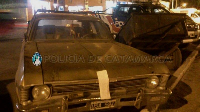 Tres detenidos y robo esclarecido en Tinogasta