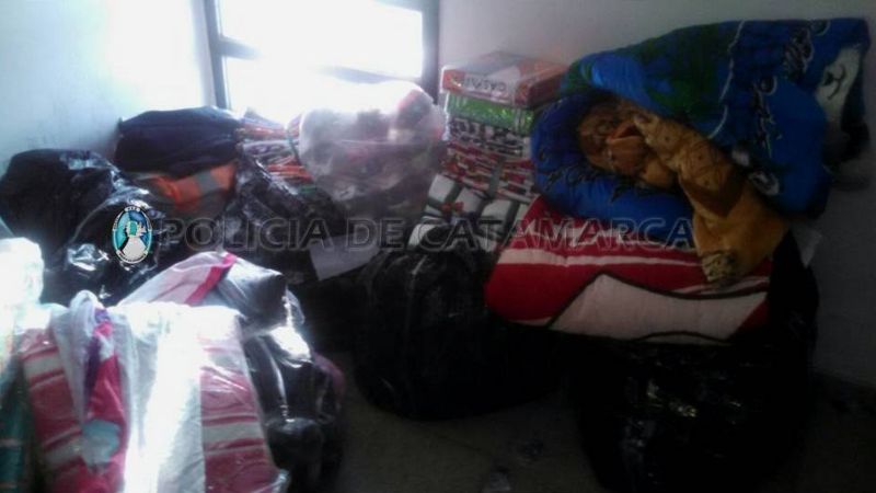 Secuestran ropa y otros elementos en Valle Viejo