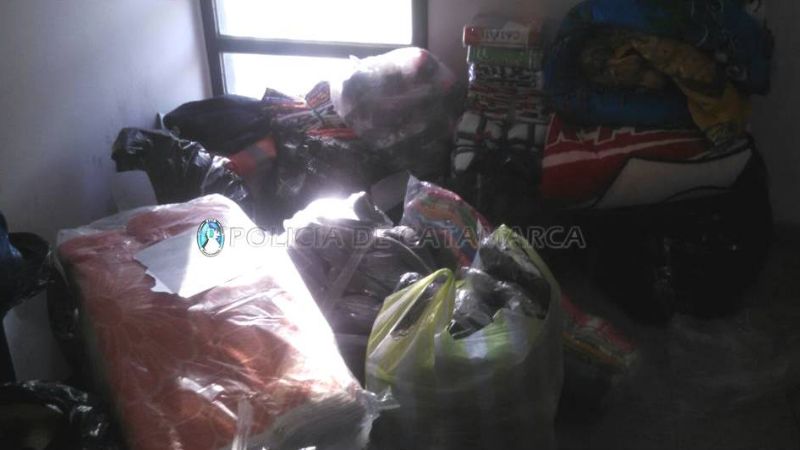 Secuestran ropa y otros elementos en Valle Viejo