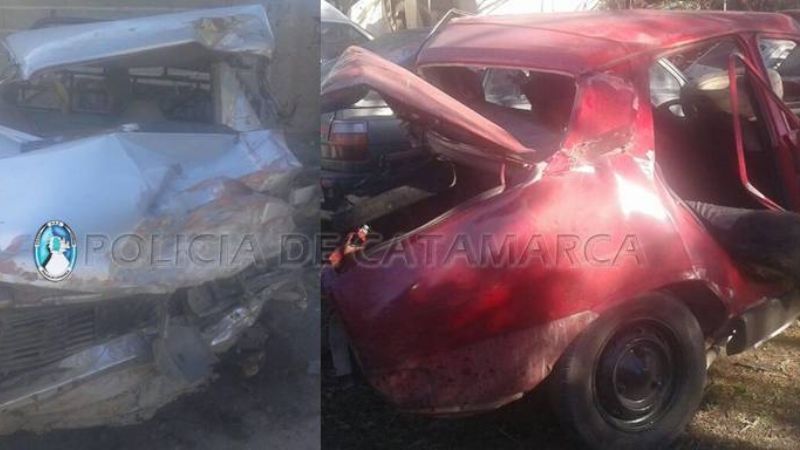 Dos muertes en un terrible accidente en la ruta 1