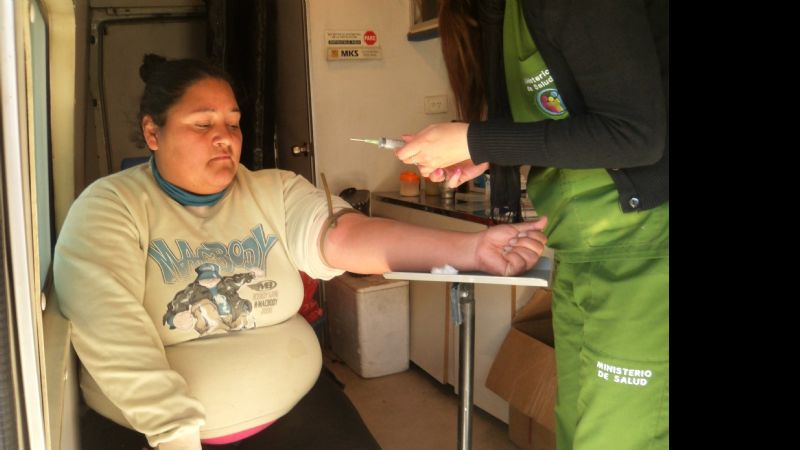 Asistencia a pobladores de Palo Labrado