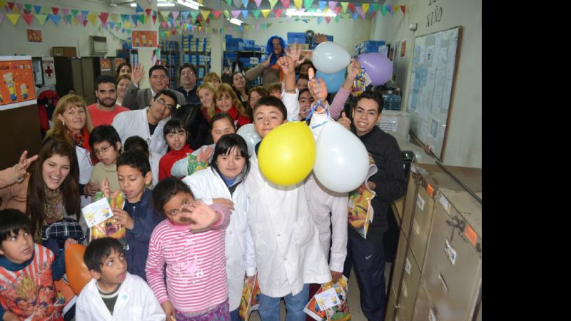 Festejo mes del niño en Archivo Parlamentario