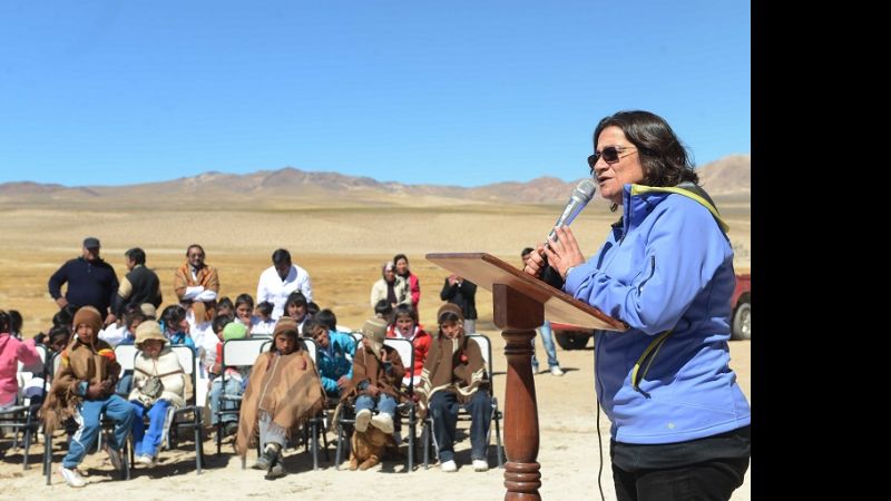 La Gobernadora inauguró dos nuevas escuelas a 4000 metros de altura