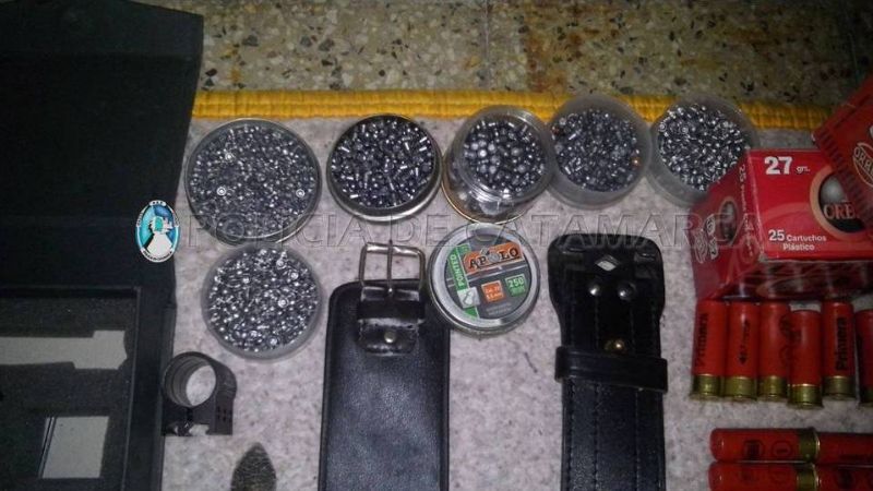 Secuestran varias armas de fuego en Santa Rosa