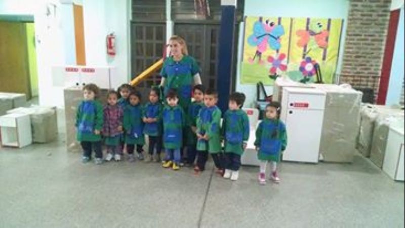 Nuevos rincones de juegos en jardines de escuelas municipales de Valle Viejo