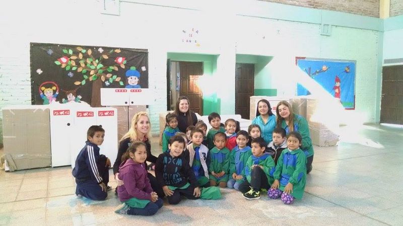 Nuevos rincones de juegos en jardines de escuelas municipales de Valle Viejo