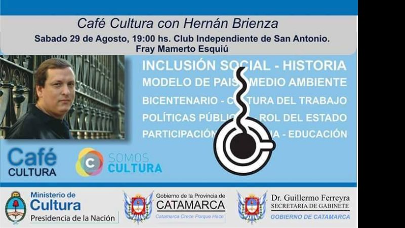 Hernán Brienza en Catamarca