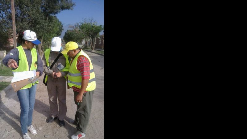“Todos contra el Dengue” en el centro de la ciudad