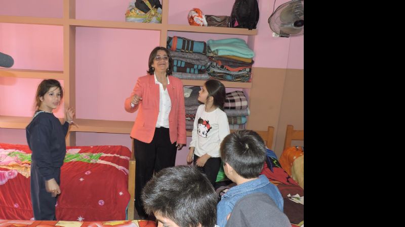 La visita de Lucía a la Casa Cuna en fotos