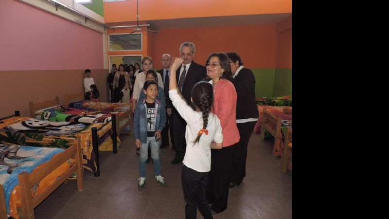 La visita de Lucía a la Casa Cuna en fotos