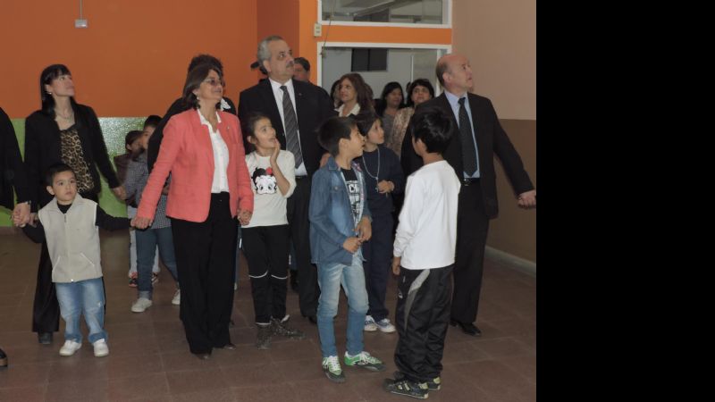 La visita de Lucía a la Casa Cuna en fotos